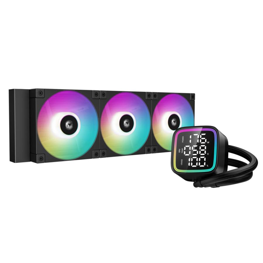 こ*し様 中古美品Deepcol 水冷CPUクーラー　LP360 DEEPCOOL ディープクール MYSTIQUE 360 簡易水冷CPUクーラー R-LX750