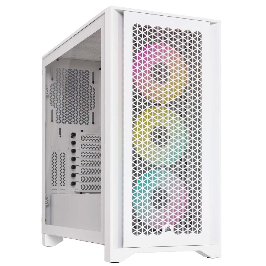 CORSAIR（コルセア） 中古未開封品 ミドルタワーPCケース iCUE 4000D 