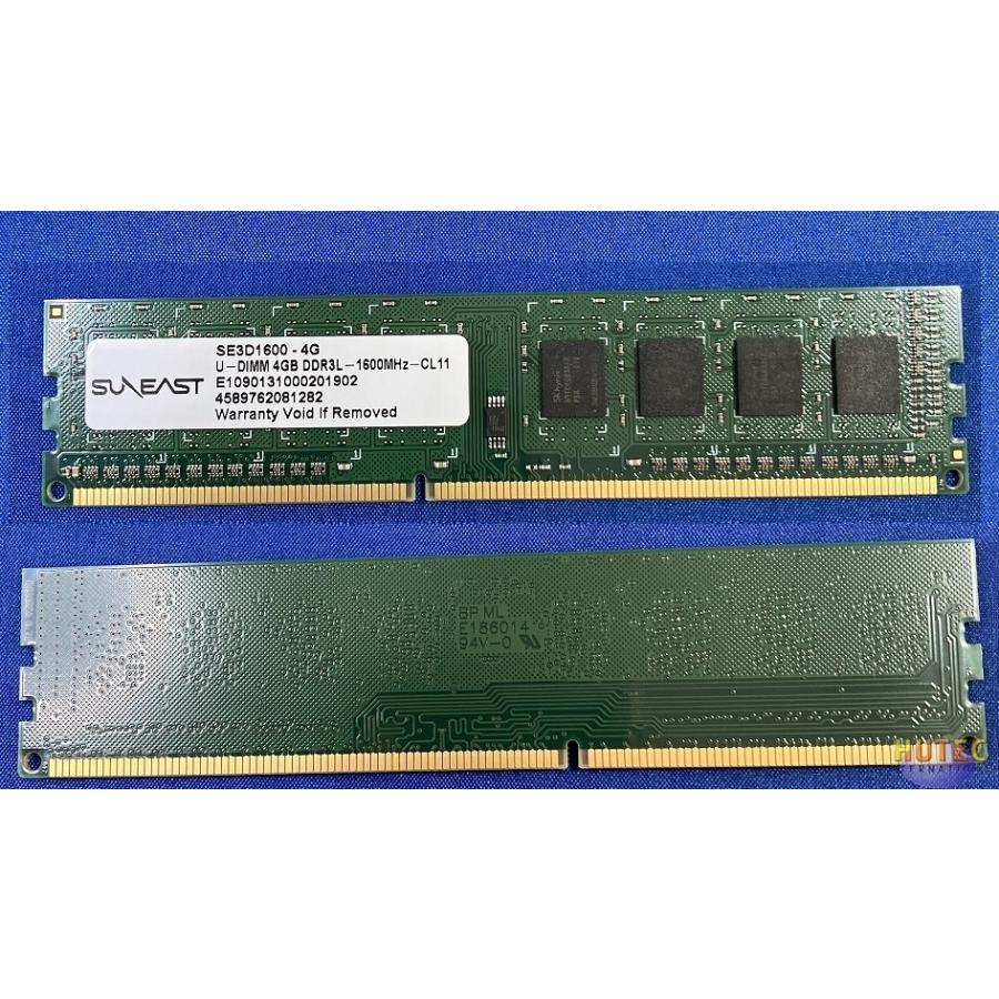 SUNEAST> DDR3L-12800(1600)/4GB/DT (1.35V-1.5V両対応) :1000110085088:あきばどう