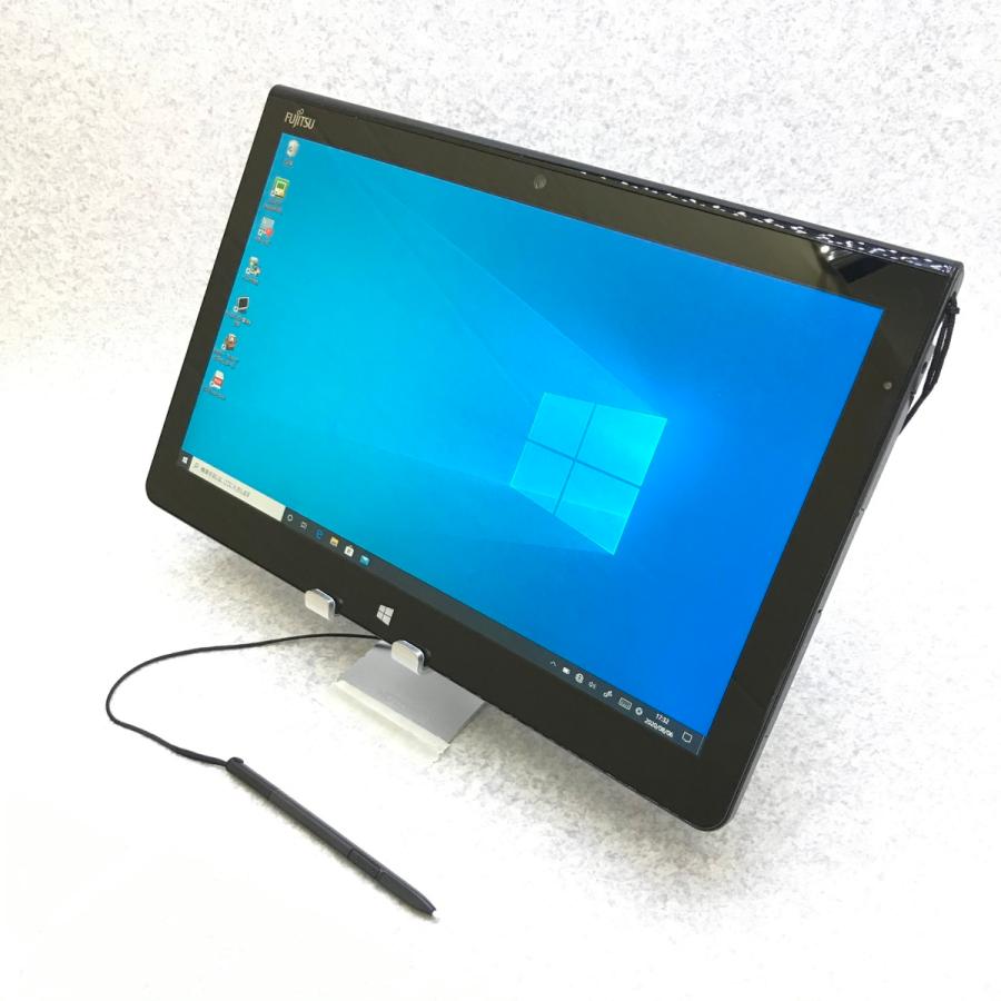 富士通 タブレットにもなるノートパソコン お絵描き Tab Q704/H 防水