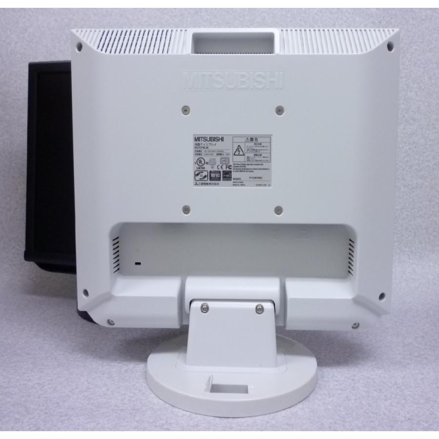 ① 三菱モニター　MITSUBISHI RDT1712L ① 三菱モニター MITSUBISHI RDT1712L 三菱電機、スクエアパネル
