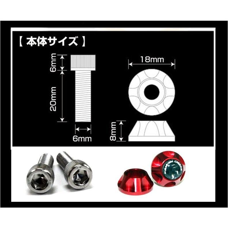 ハセプロ マジカルカーボン ナンバーボルトガーニッシュ 盗難防止 ドレスアップ グレー BGA-1GRY|akibanomori|03