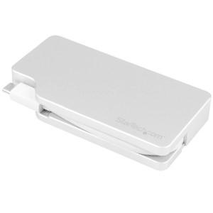 スターテック ZU200PF USB-C マルチ変換ビデオアダプター HDMI 1.4-mDP 1.2 VGA DVI シルバー