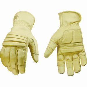 YOUNGST 11-3210-10-L 革手袋 ナックルバスター アンチバイブ L