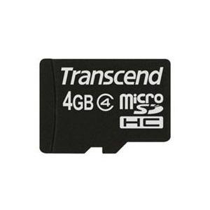 【メール便選択可】トランセンド マイクロSDHC 4GB TS4GUSDC4 Class4 microsdカード｜akibaoo