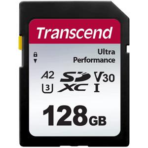 【メール便選択可】トランセンド TS128GSDC340S 128GB SD Card UHS-I U3 A2 Transcend｜akibaoo