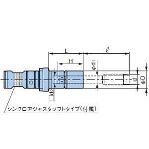 BIG DAISHOWA MGT20-M20-115 メガシンクロタッピングホルダ タップホルダ メーカー直送 代引不可 北海道 沖縄 離島不可