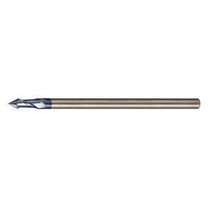 マコトロイ工業 AMVL2120-120 コーティング付 Vカットエンドミル ロングシャンク メーカー直送 代引不可 北海道沖縄離島不可