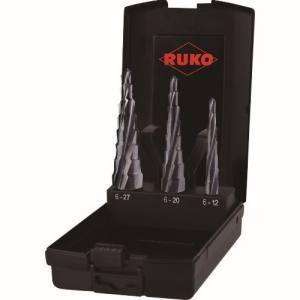 人気ブランド RUKO 101087PRO スパイラルステップドリル 3本セット ハイス ルナテックコーティング ルコ
