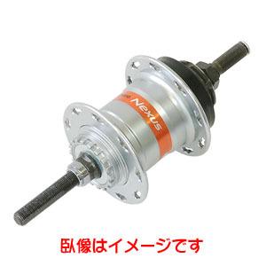 シマノ - SHIMANO SG3R42 28H 室内装飾3段こしき 巻きうち切り用 しろがね色