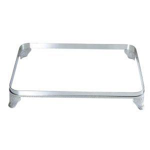 ユキワ UK 18-8 E型 角 ビュッフェスタンド 板足 38インチ用 三宝産業