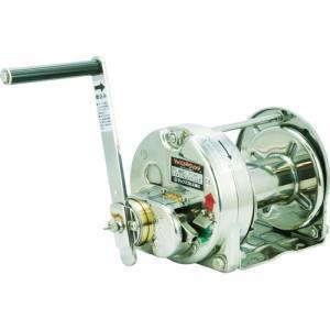 マックスプル工業 ERSB-1 ステンレスラチェット式手動ウインチ 電解 マックスプル工業（MAXPULL） 無騒音式手動ウインチ 品番：GM-5-NSIL