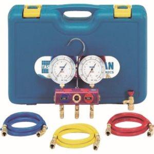イチネンタスコ TA15EC R410A/R3マニホールドセット チャージバルブ付 TASCO