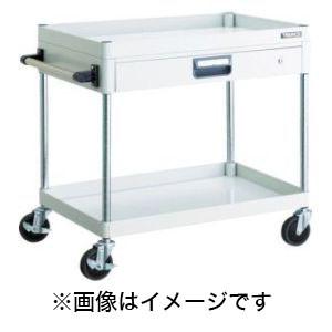 トラスコ PEW-773Z-W フェニックスワゴン 750X500 薄型1段引出付 W色 TRUSCO メーカー直送 代引不可