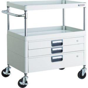 トラスコ PEW-972VX-W フェニックスワゴン 750X500XH880 引出付 W色 TRUSCO メーカー直送 代引不可