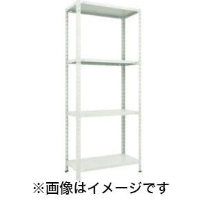 トラスコ L76V-14 NG 軽量棚 中棚ボルトレス型1800X300X2100 4段 ネオグレー TRUSCO メーカー直送 代引不可