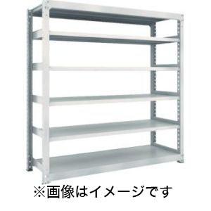 トラスコ M5-6596 NG M5型中量棚 1500X921XH1800 6段 単体 ネオグレー TRUSCO メーカー直送 代引不可