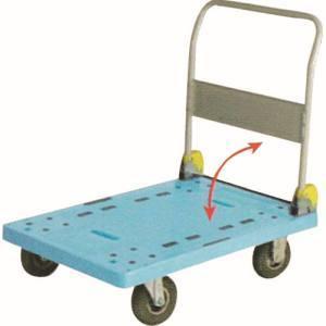 金沢車輛 NP-301AR 大型環境静音樹脂台車 ハンドル折りたたみ式 空気入りタイヤ付 メーカー直送 法人限定 代引不可 北海道九州沖縄離島不可