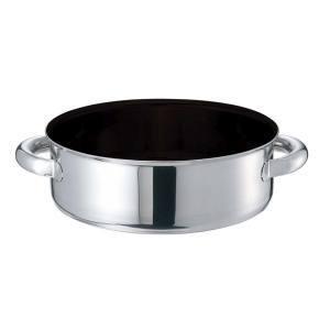 EBM モリブデンジIIプラス 外輪鍋 39cm 蓋無 ノンスティック 江部松商事