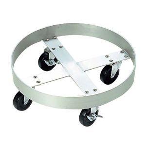 EBM アルミ ペール台車 370 内寸φ370 60L用 江部松商事