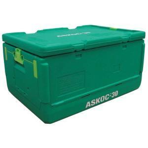 EBM 保冷折りたたみコンテナー ASKOC-30 本体 蓋セット 江部松商事