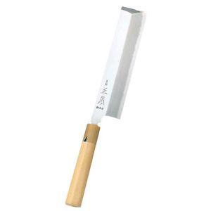 EBM 正本 本霞 玉白鋼 東形薄刃 18cm KS0618 江部松商事