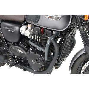 ヘプコ&ベッカ 5017544 00 01 エンジンガード ブラック Street Twin 16-22/Bonneville T120 16-25