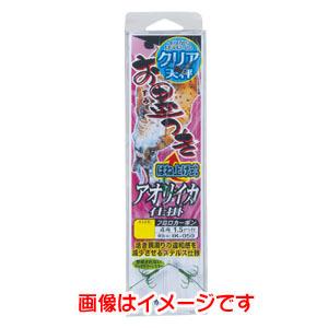 【メール便選択可】がまかつ お墨付きアオリイカ 仕掛はねあげ式 クリア天秤 3L IK-050｜akibaoo