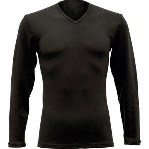 リベルタ サーモワン Vネック長袖 メンズ/BLK(L) TO26100001(代引不可)【送料無料】 リベルタ TO-26100001 サーモワン Vネック長袖 メンズ/BLK L