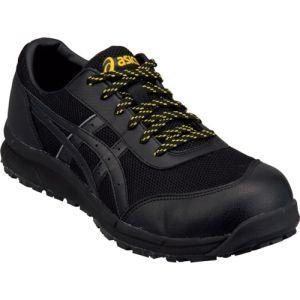 アシックス 静電気帯電防止靴 ウィンジョブCP21E ブラック×ブラック 26.0cm 1273A038.002-26.0｜akibaoo