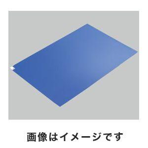 アズワン エコノミー粘着マット 青 600×900 2-4909-02