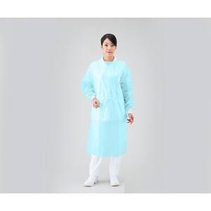 アズワン ナビス 8-2269-12 プロシェア アイソレーションガウン クールタイプ ブルー 50枚入