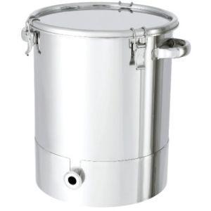 日東金属工業 KTT-CTH-30 ステンレスタンク片テーパー型クリップ式密閉容器 20L メーカー直送 代引不可 沖縄離島不可