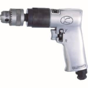 空研 KDR-901R エアードリル 10mm能力 正逆回転タイプ チャック キー付