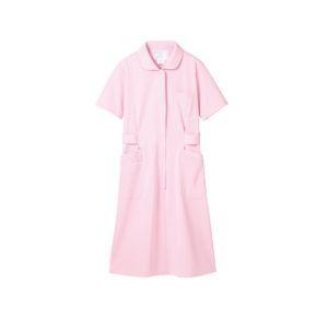 住商モンブラン ナースワンピース 半袖 ピンク 73 1454 L 大割引