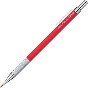 【メール便選択可】三菱鉛筆 ユニフィールド 職人専科 建築用 シャープペンシル 2.0mm 赤｜akibaoo