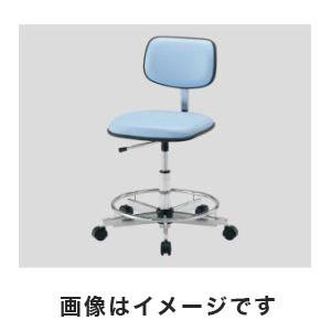 アズワン カラフルスタンダードチェア ブルー リング付き 2-665-03 LSN-BR メーカー直送 代引不可 沖縄 離島不可