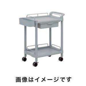 アズワン モバイルポケットカート 引出付き 2段 650×410×838 3-6499-01 MP61AG