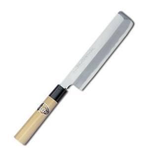 青木刃物 堺孝行 本霞研和包丁薄刃 24cm No 05067