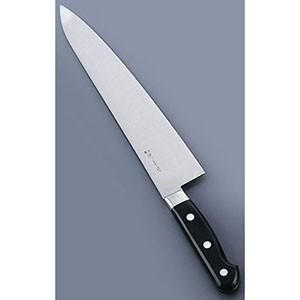 堺菊守 日本鋼 口金付 牛刀 33cm N-033 河村刃物