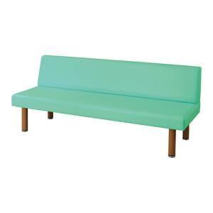 アズワン ナビス 7-7685-04 ロビーベンチ 背付き 木目調 ライト