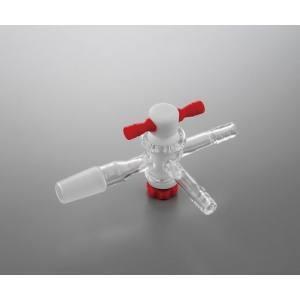 アズワン 4-2660-04 三方コック PTFEタイプ 29/42