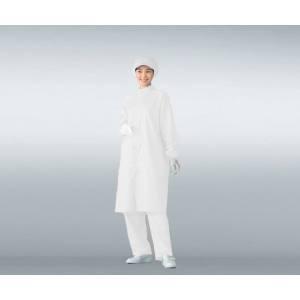 アズワン 6-7534-17 無塵衣AS207C 男女兼用コート ホワイト 5L