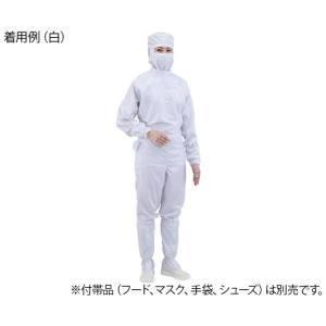 アズワン 4-3176-05 アズピュアクリーンスーツII フード別 サイドファスナー型 緑 3L