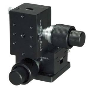 中央精機 LM-612SL DT X Z軸ステージ 40×60 粗微動ハンドル メーカー直送 代引不可 北海道沖縄離島不可