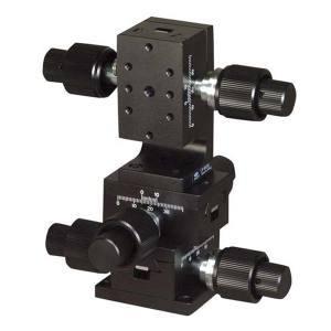 中央精機 LT-612WS DT X Y Z軸ステージ 40×60 粗微動両ハンドル メーカー直送 代引不可 北海道沖縄離島不可