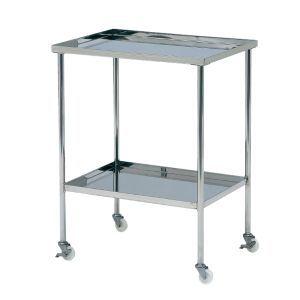 テックサス ミニテーブル ワゴンAS-U6045D皿形