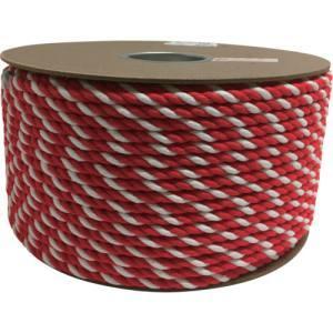 ユタカメイク PRZ-55 アクリル紅白ロープ 9mmm×150m