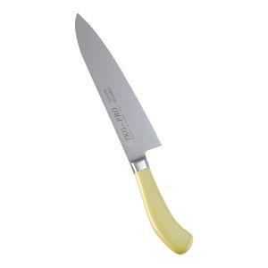 TKG エコクリーン PRO カラー牛刀 21cm イエロー AEK4805 遠藤商事