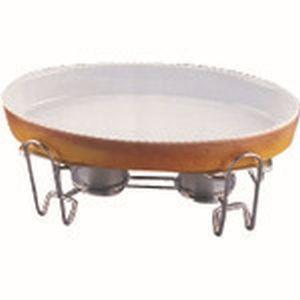 TKG SA レアール 小判 グラタンセット 2-PC200-44 茶 NLA312 遠藤商事